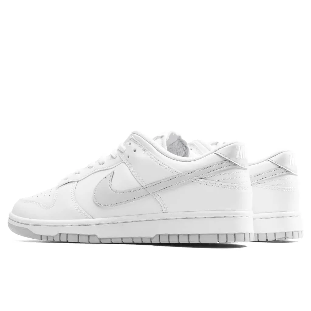 Dunk Low Retro - White/Pure Platinum-White