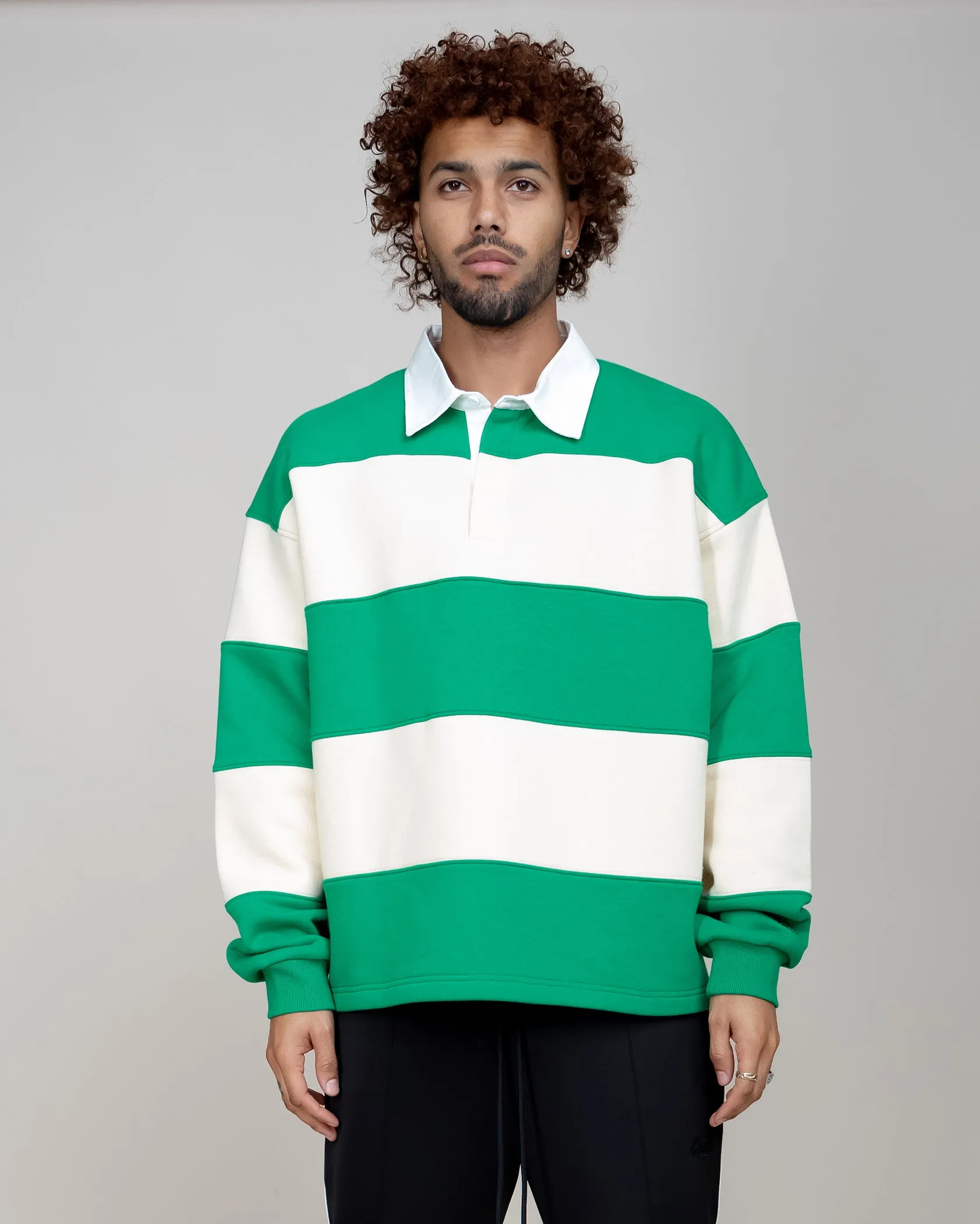 EPTM CLASSIC RUGBY PULLOVER-GREEN