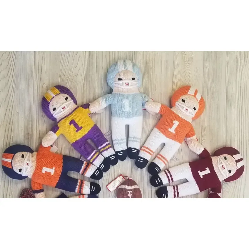 Football Player Knit Dolls