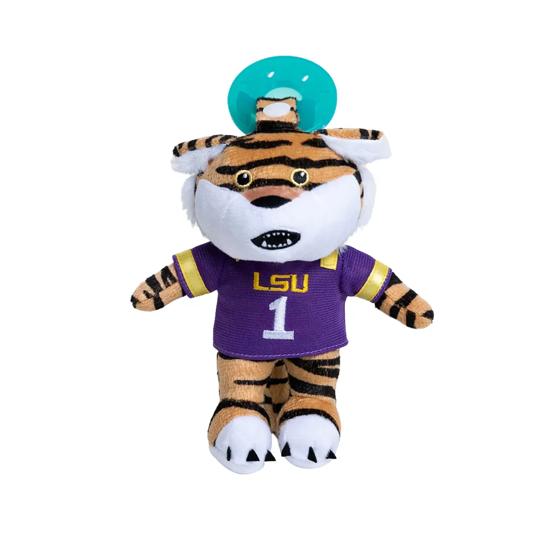 Gamezies Plush Pacifier / LSU Mike The Tiger