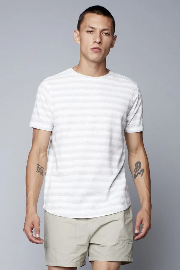 Hedge Ribbed Striped Tee