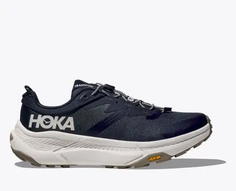 Hoka Men’s Transport Commuter Shoes-Varsity Navy/White **Wide Width**