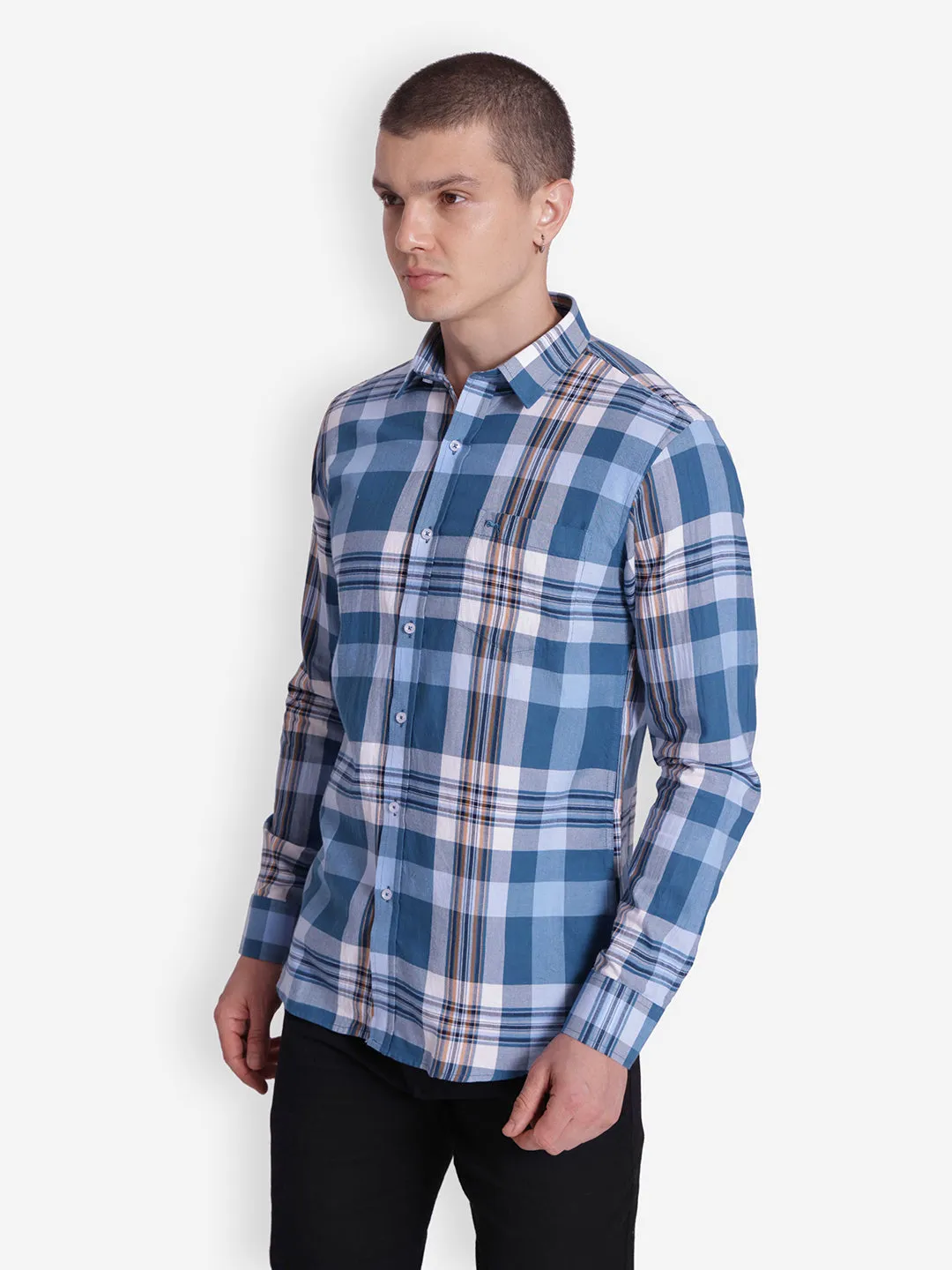 JUMP USA Men Cotton Casual Shirts