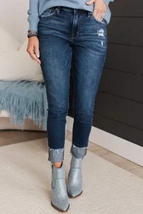 KanCan Ankle Skinny Jeans- Beatrice Wash