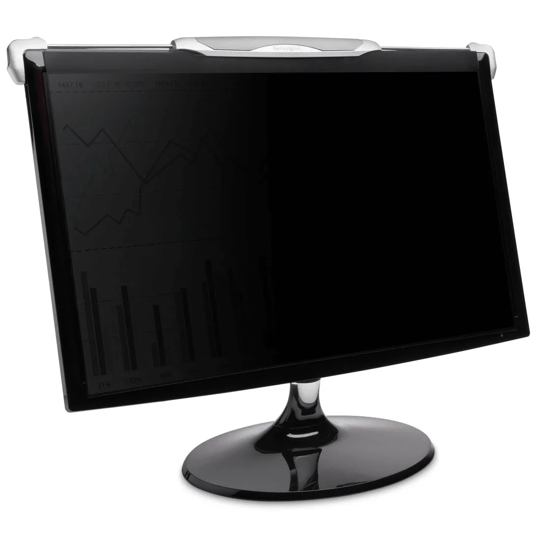 Kensington Snap2 Privacy Screen Monitor 25 - 27 Inch 16:9 / 16:10 Black