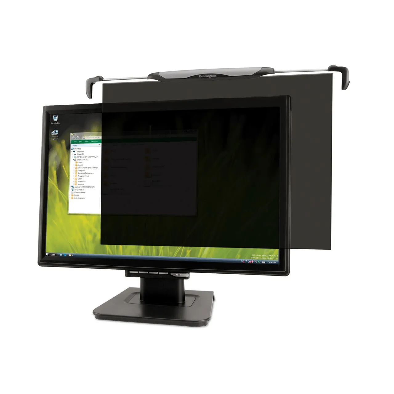 Kensington Snap2 Privacy Screen Monitor 25 - 27 Inch 16:9 / 16:10 Black