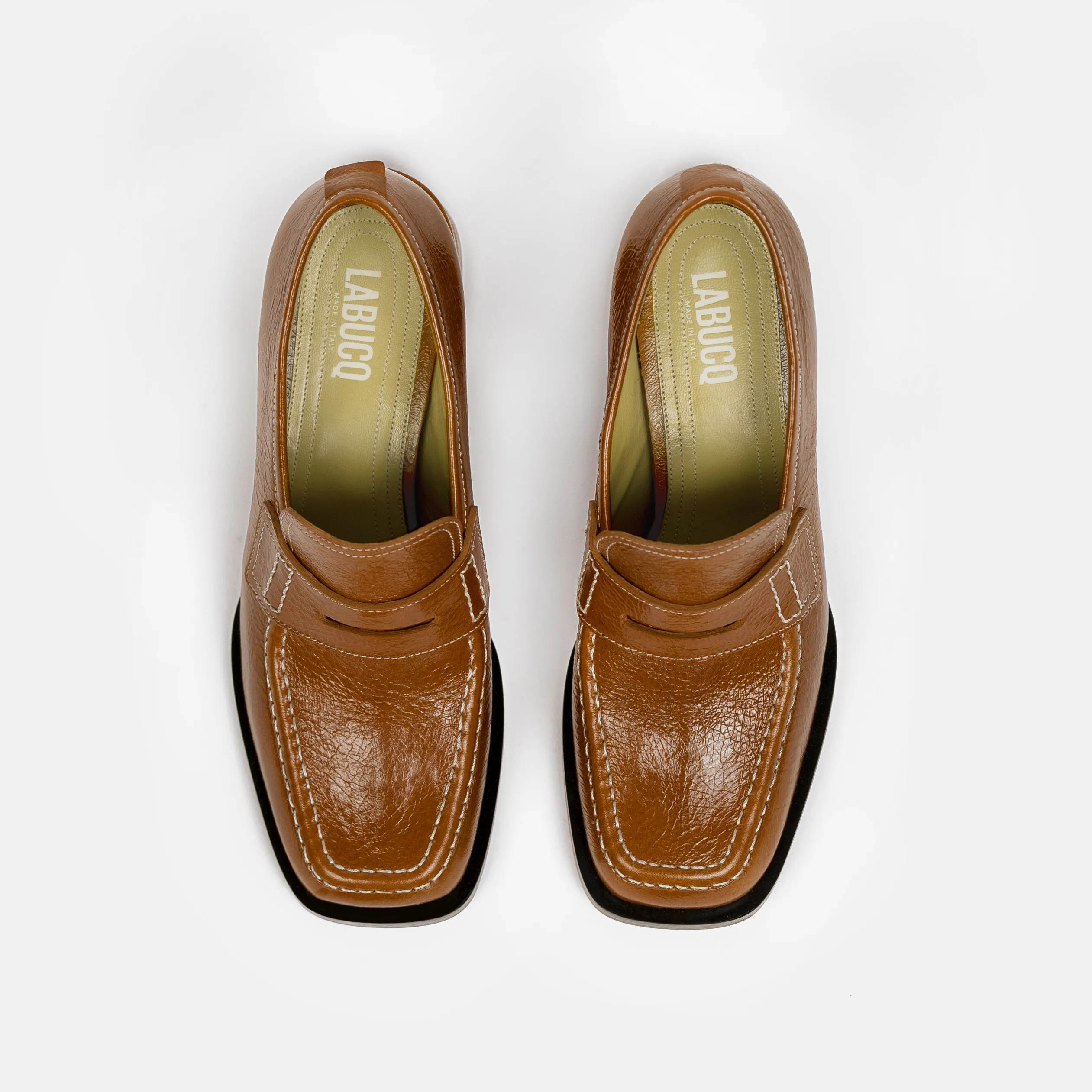 Kitty Loafer Tan Patent