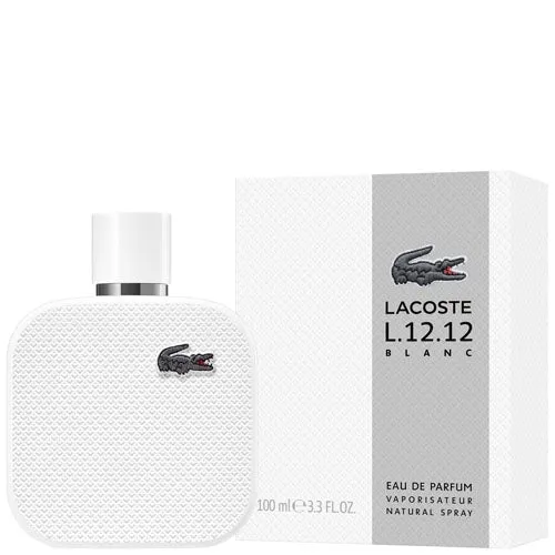 Lacoste L.12.12 BLANC Eau de parfum 3.3 oz 100 ml Men