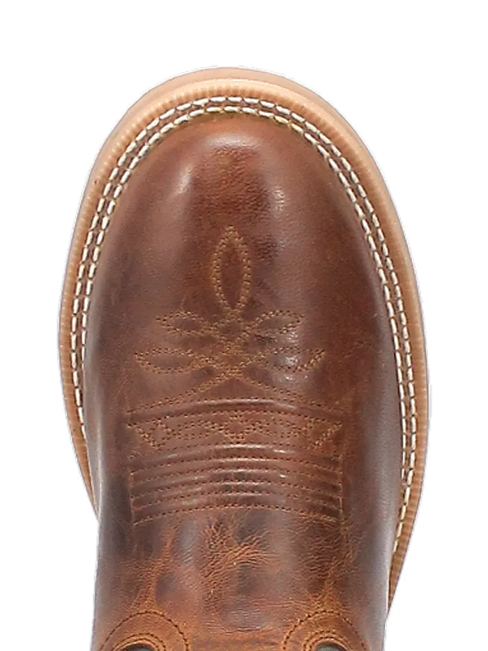 Laredo 7734 Mens Dawson Leather Boot Brown Grey And Brown