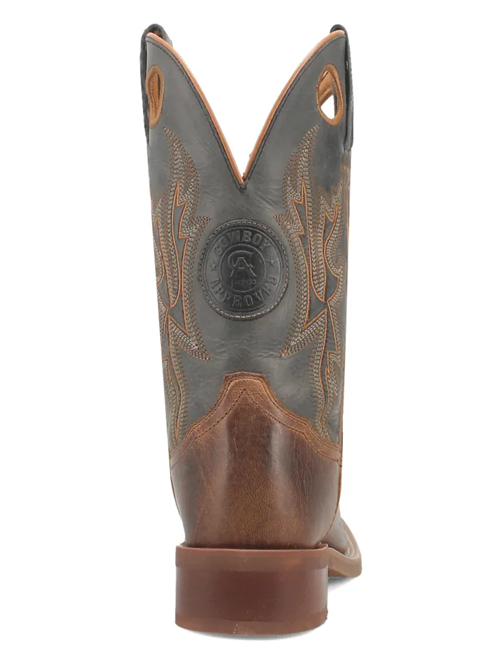 Laredo 7734 Mens Dawson Leather Boot Brown Grey And Brown