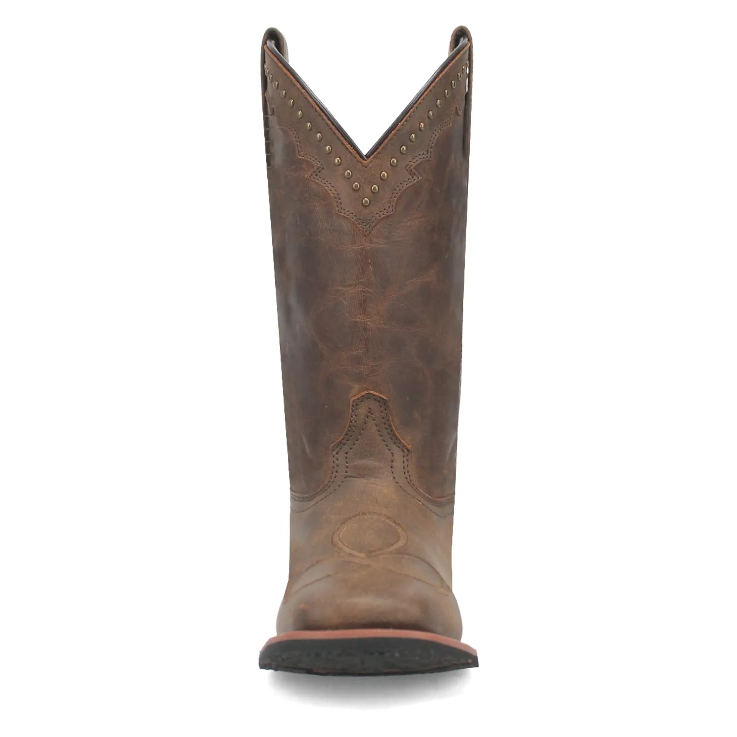 Laredo Womens Wenda Tan Leather Cowboy Boots