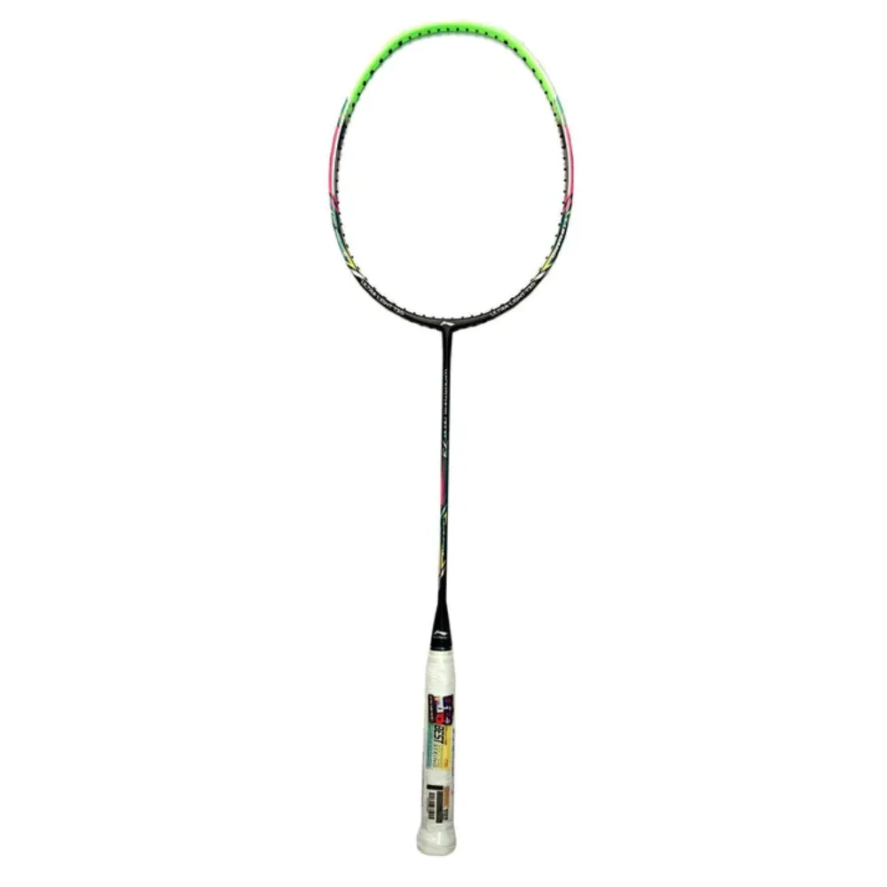 Li-Ning Windstorm Nano 73 Unstrung Badminton Racquet (Black/Green)