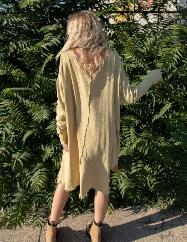 Linen Dress Mushroom