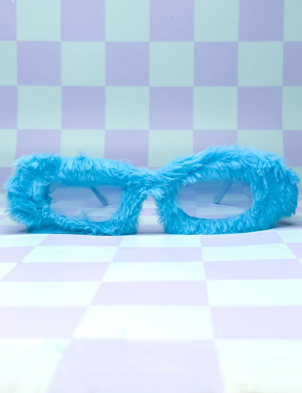 LINKED FLUFFY SHADES - BLUE