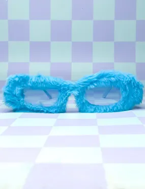 LINKED FLUFFY SHADES - BLUE