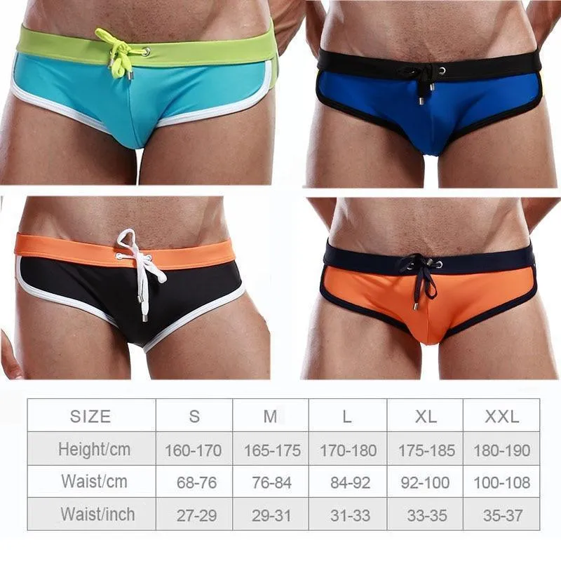 Low Waist Men Swim Briefs