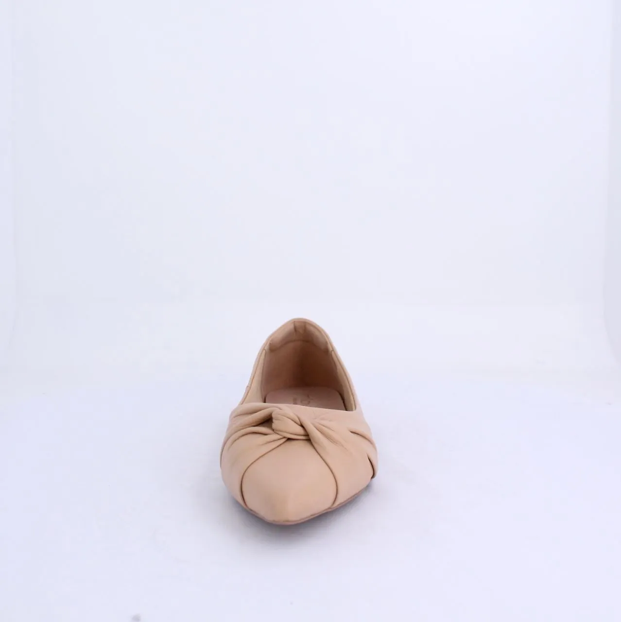 LUCYY PUMP FLAT LEATHER - NUDE