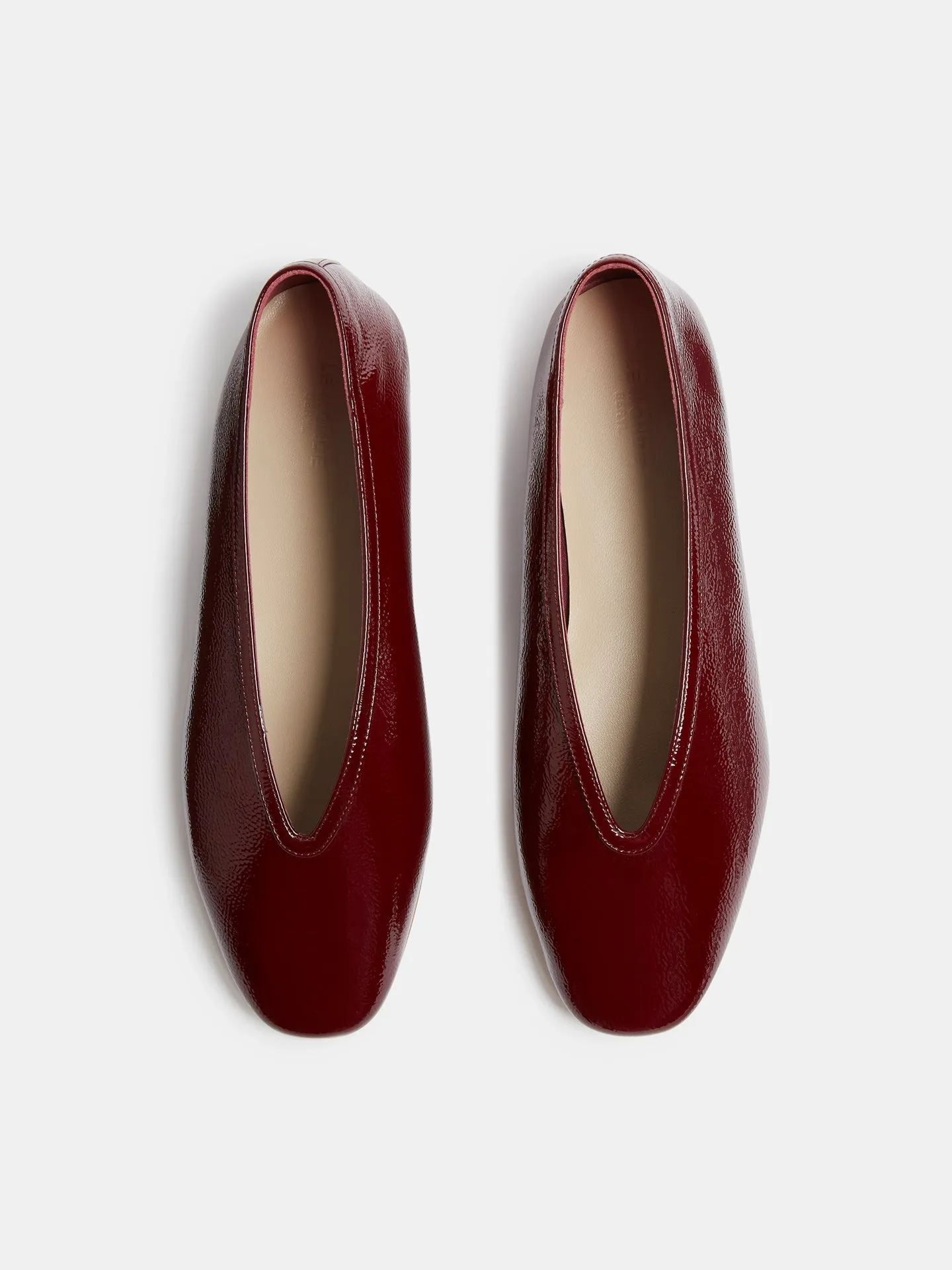 Luna Slipper / Oxblood Patent Leather