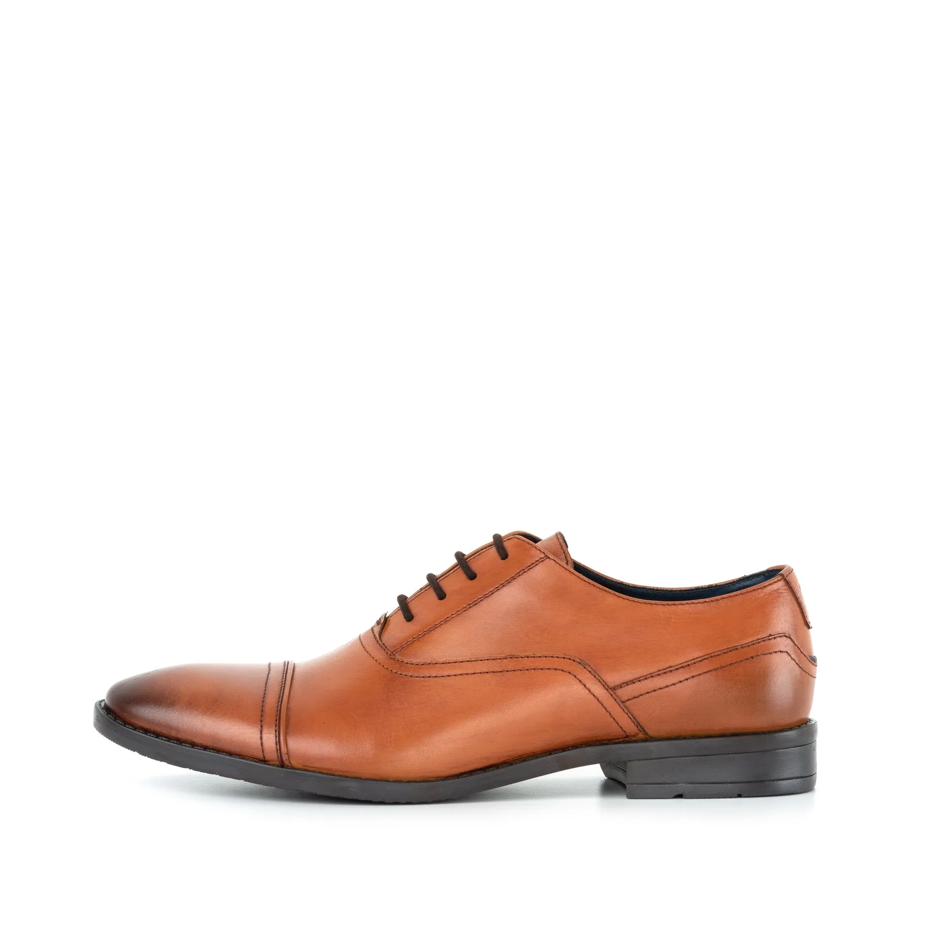 Men's Lewisham Dark Tan Oxford