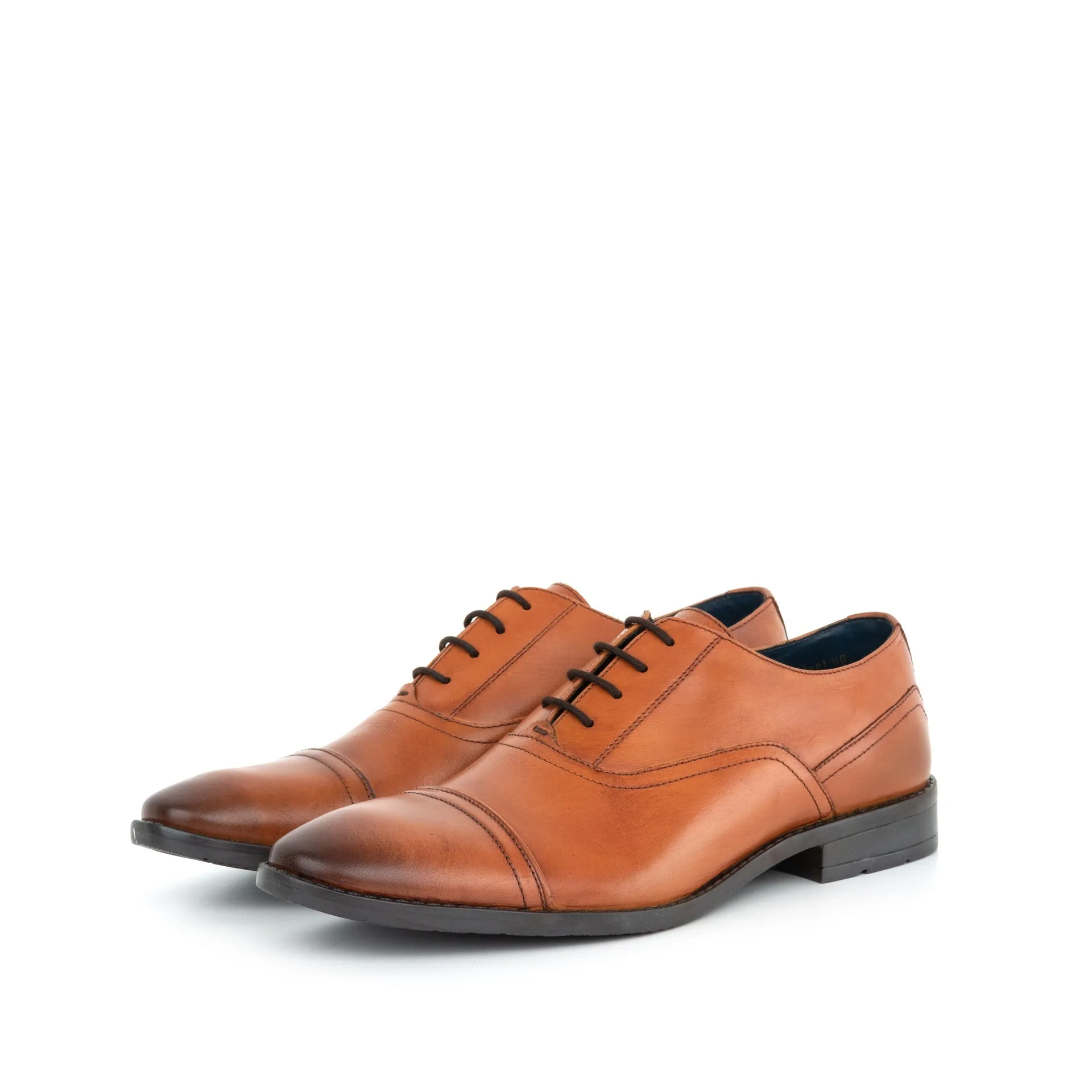 Men's Lewisham Dark Tan Oxford