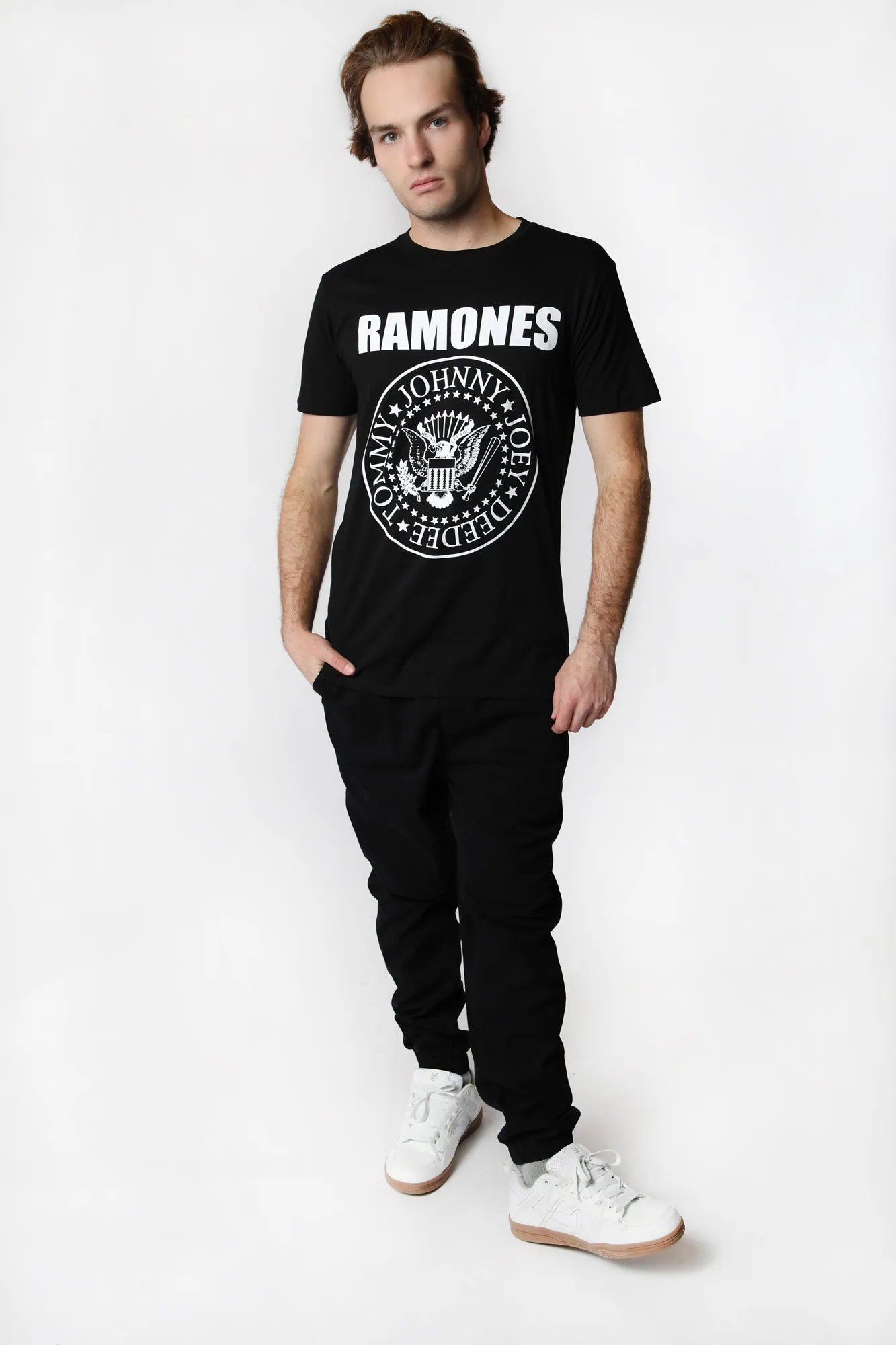 Mens Ramones Crest T-Shirt