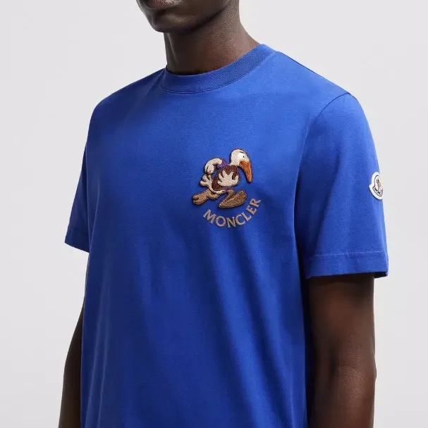 MONCLER  |Embroidered Patch T-Shirt