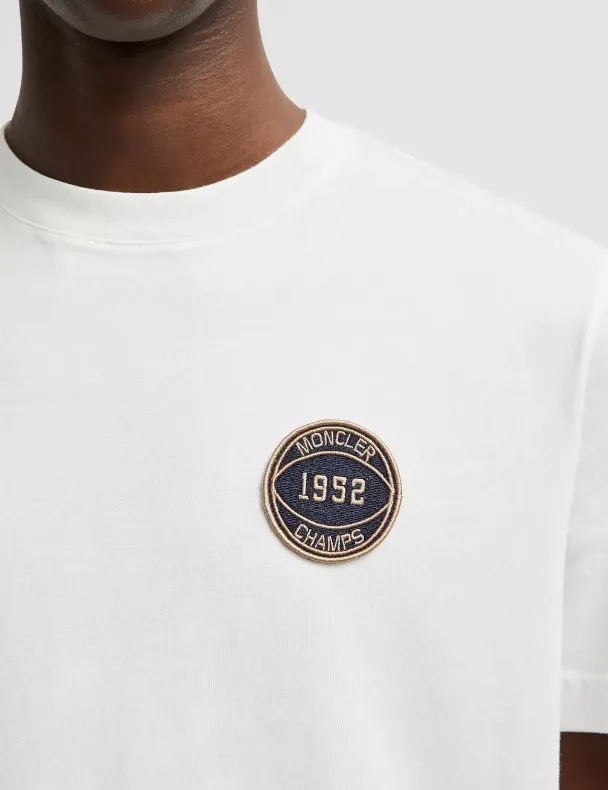 MONCLER  |Football Patch T-Shirt