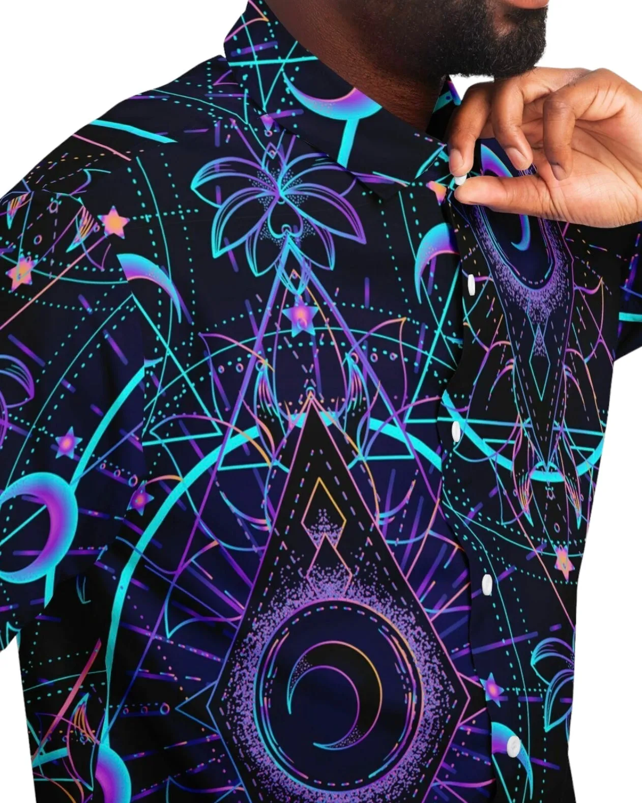 Mushroom Astrology Party Shirt