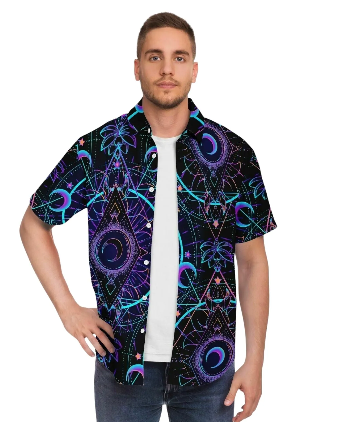 Mushroom Astrology Party Shirt