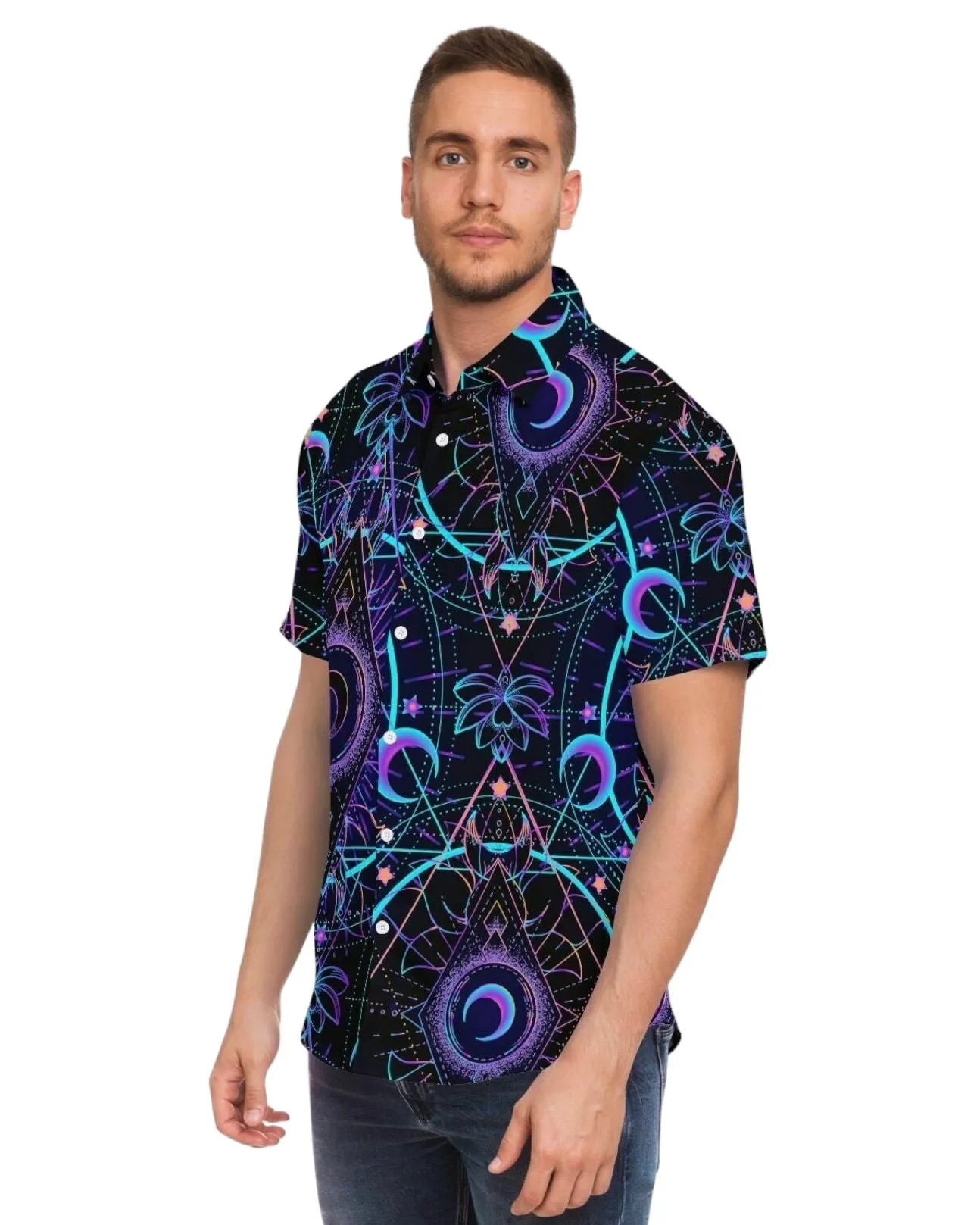 Mushroom Astrology Party Shirt