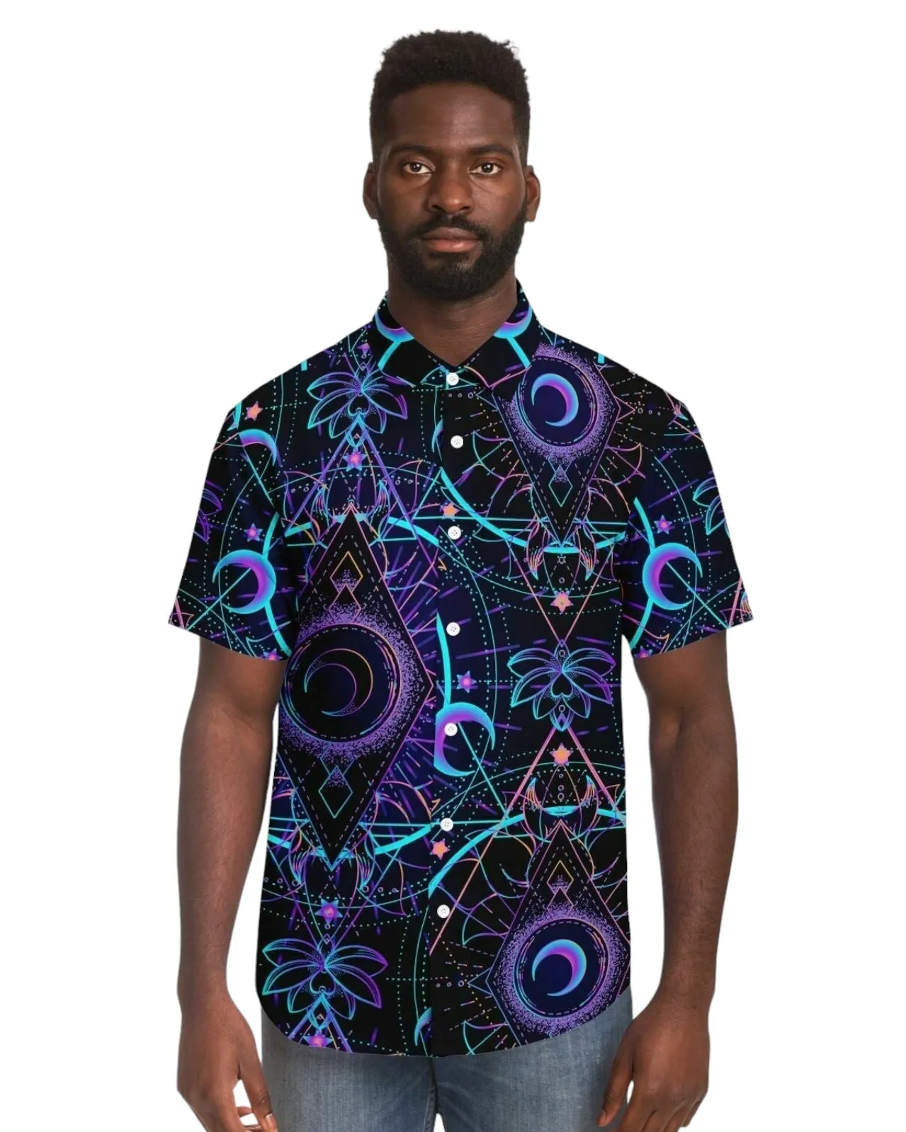 Mushroom Astrology Party Shirt