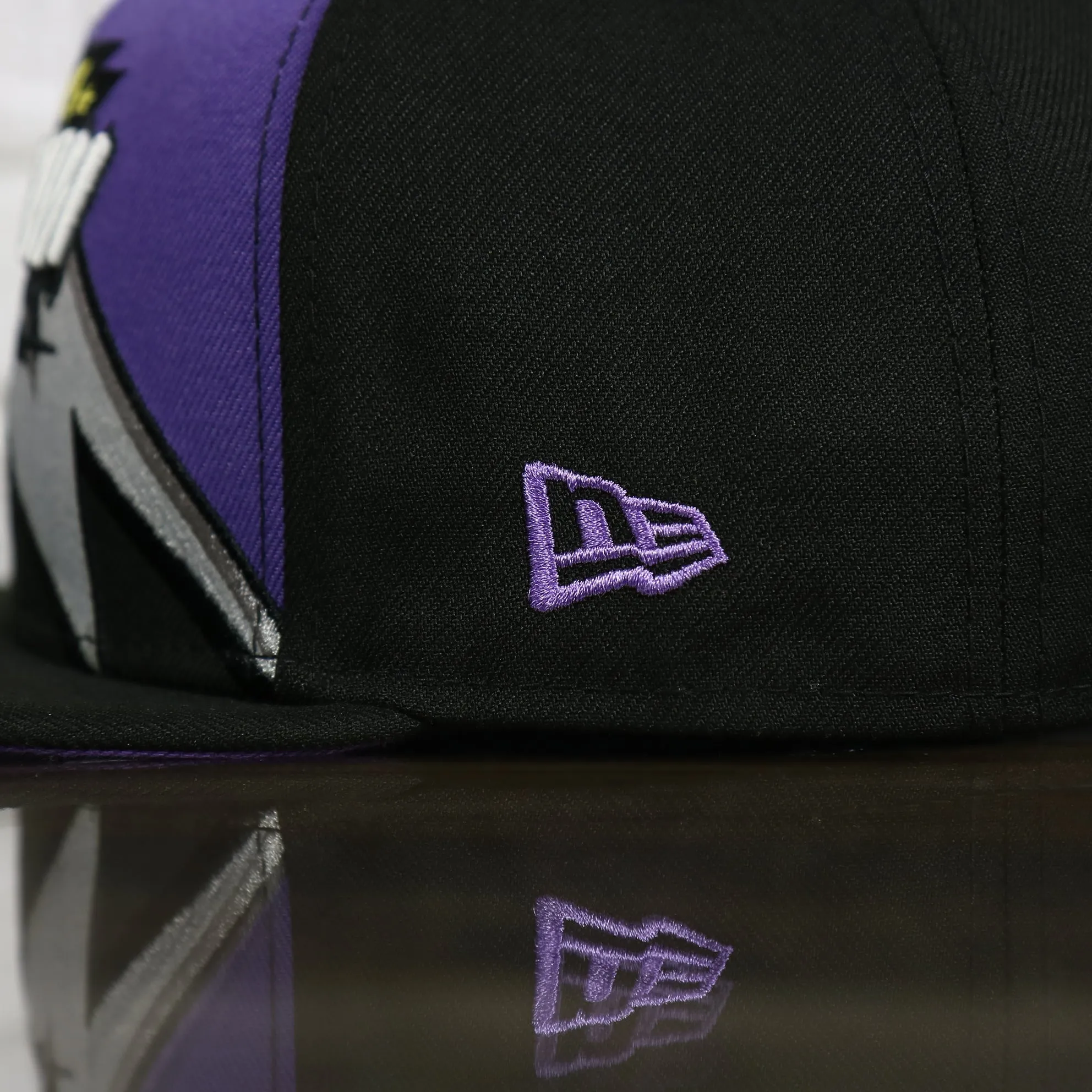 NEW ERA | RANDY SAVAGE | THUNDERBOLT TRI COLOR LOGO | 9FIFTY SNAPBACK | PURPLE/WHITE/BLACK | OSFM