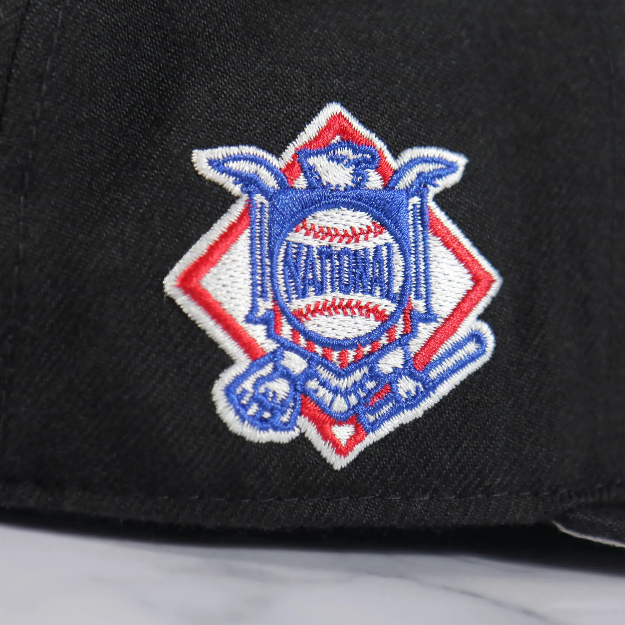 New York Mets Sure Shot Captain Side Patch Black Snapback | OSFM