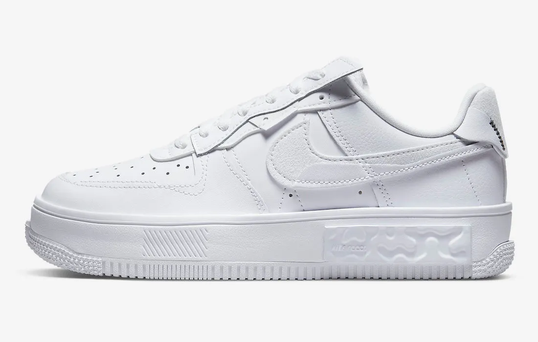 Nike Air Force 1 Fontanka Goes Triple White Shoes DH1290-100