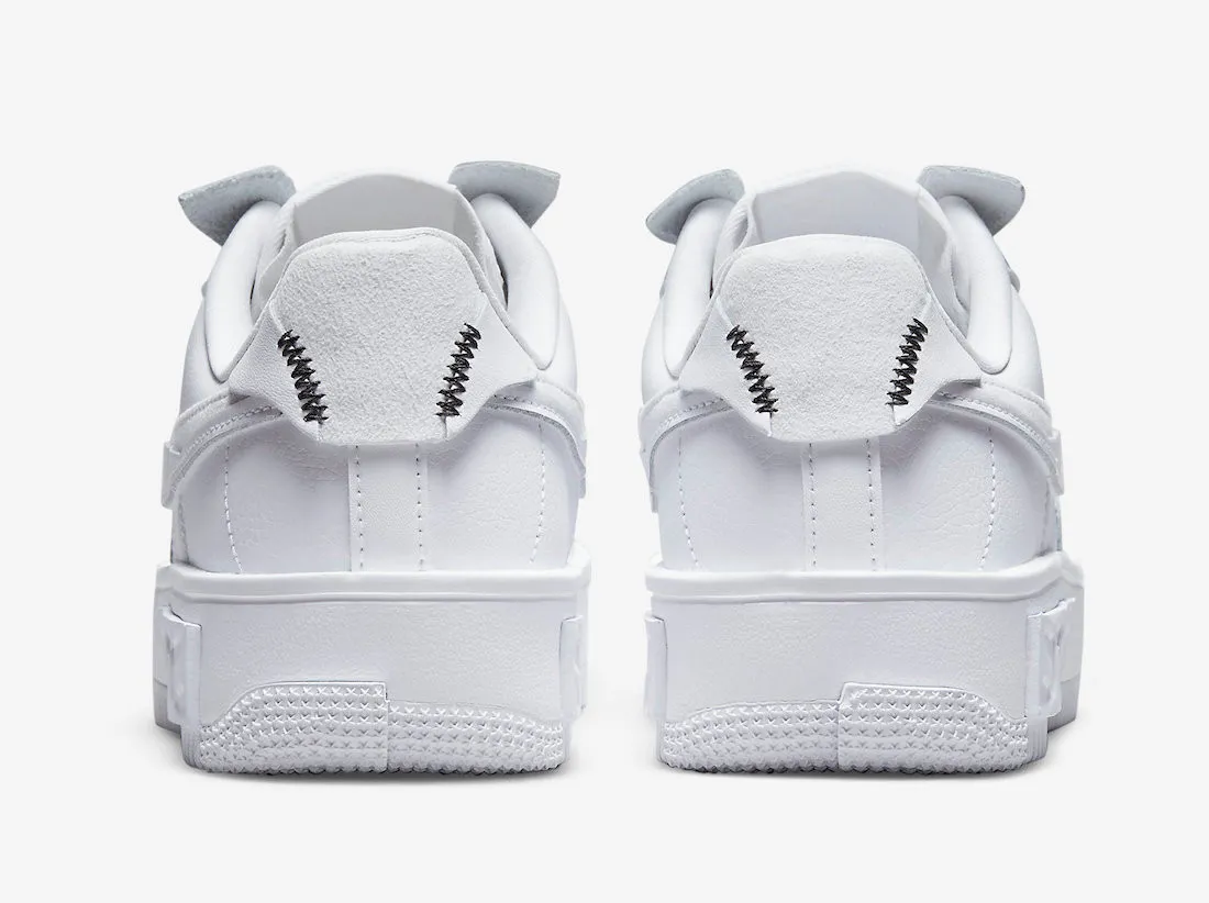 Nike Air Force 1 Fontanka Goes Triple White Shoes DH1290-100