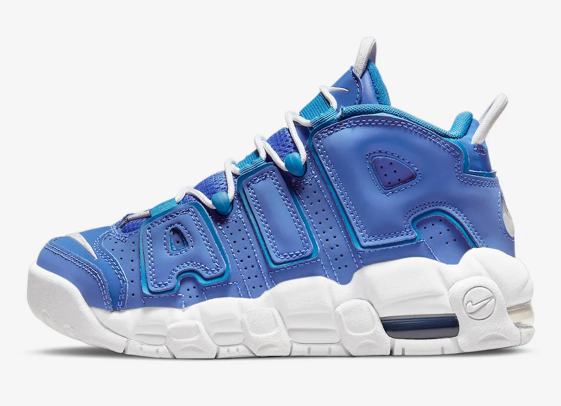 Nike Air More Uptempo GS Battle Blue White DM1023-400