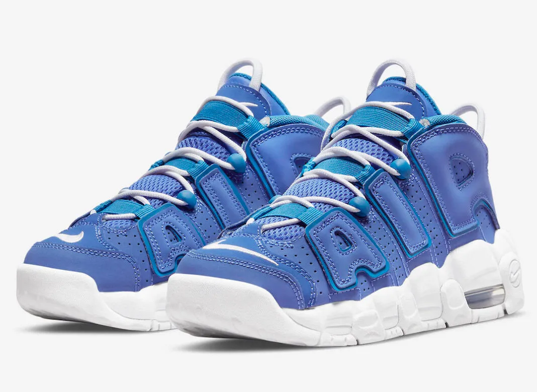 Nike Air More Uptempo GS Battle Blue White DM1023-400