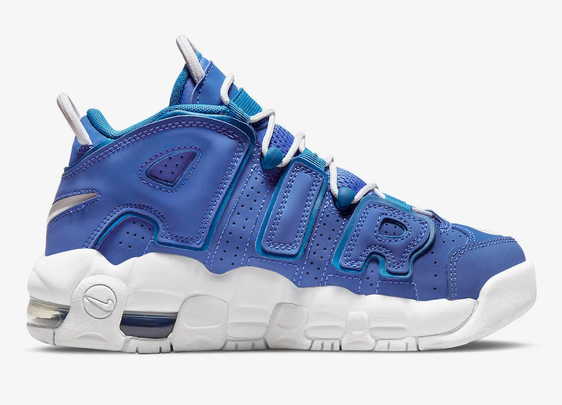 Nike Air More Uptempo GS Battle Blue White DM1023-400