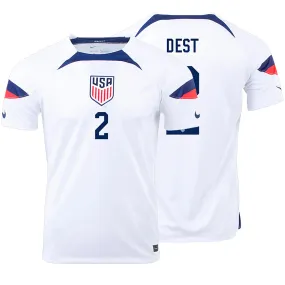 Nike Men's USA 2022/23 Dri-FIT ADV Home Jersey w/ Dest #2 Printing