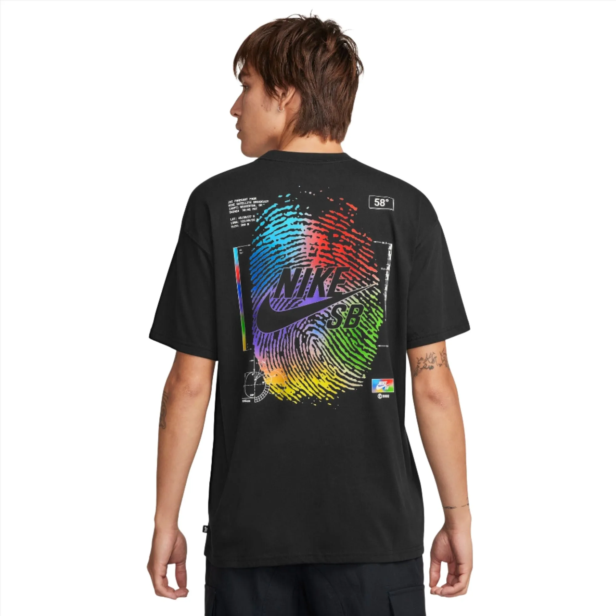 Nike SB Thumbprint Tee Black