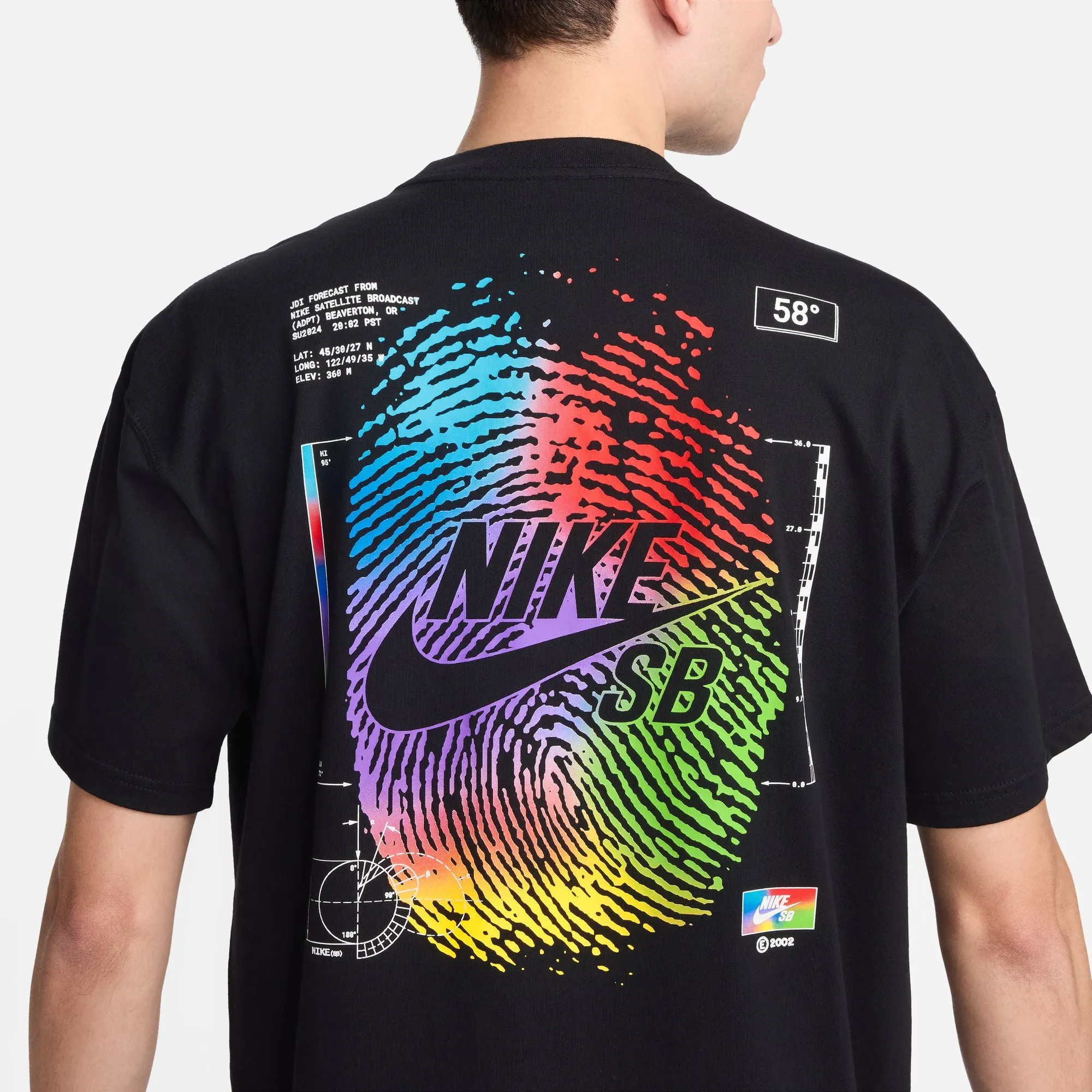 Nike SB Thumbprint Tee Black