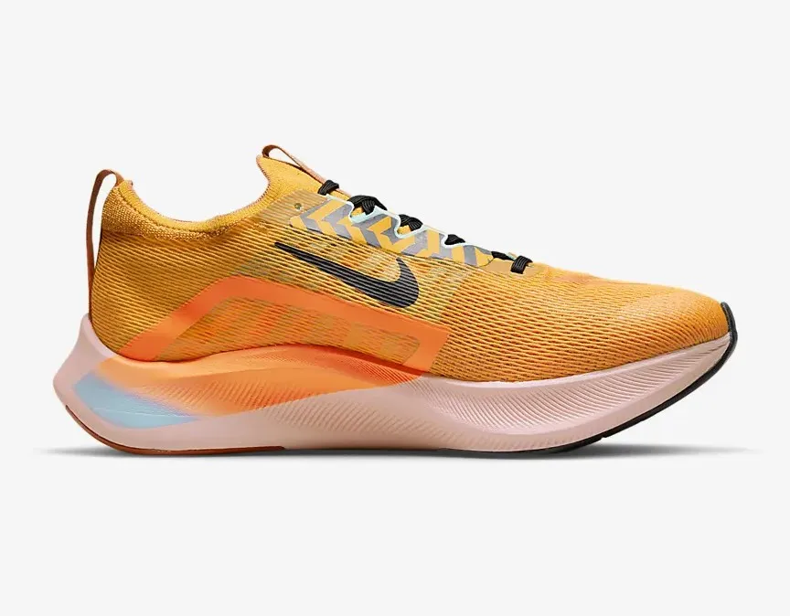 Nike Zoom Fly 4 Ekiden University Gold Amarillo Magma Orange Black DO2421-739