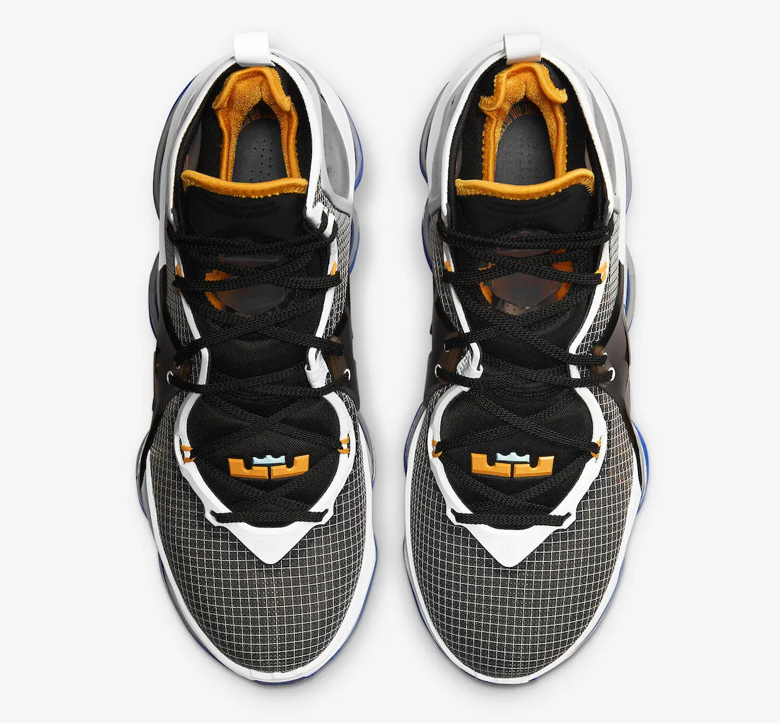 Nike Zoom LeBron 19 Hardwood Classic Black Persian Violet White University Gold DC9340-002