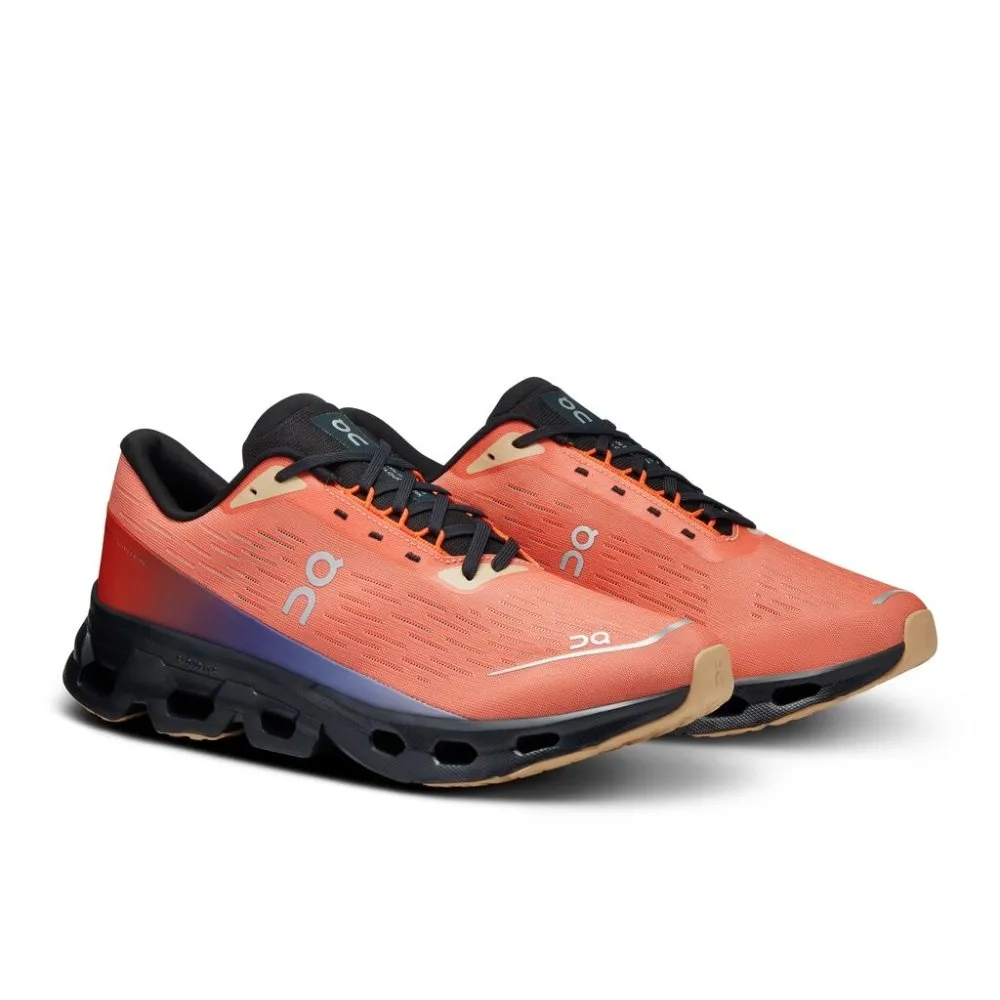 On Men's Cloudspark - Flame/Black