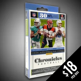 PANINI: 2020 Chronicles Football - Hanger Box