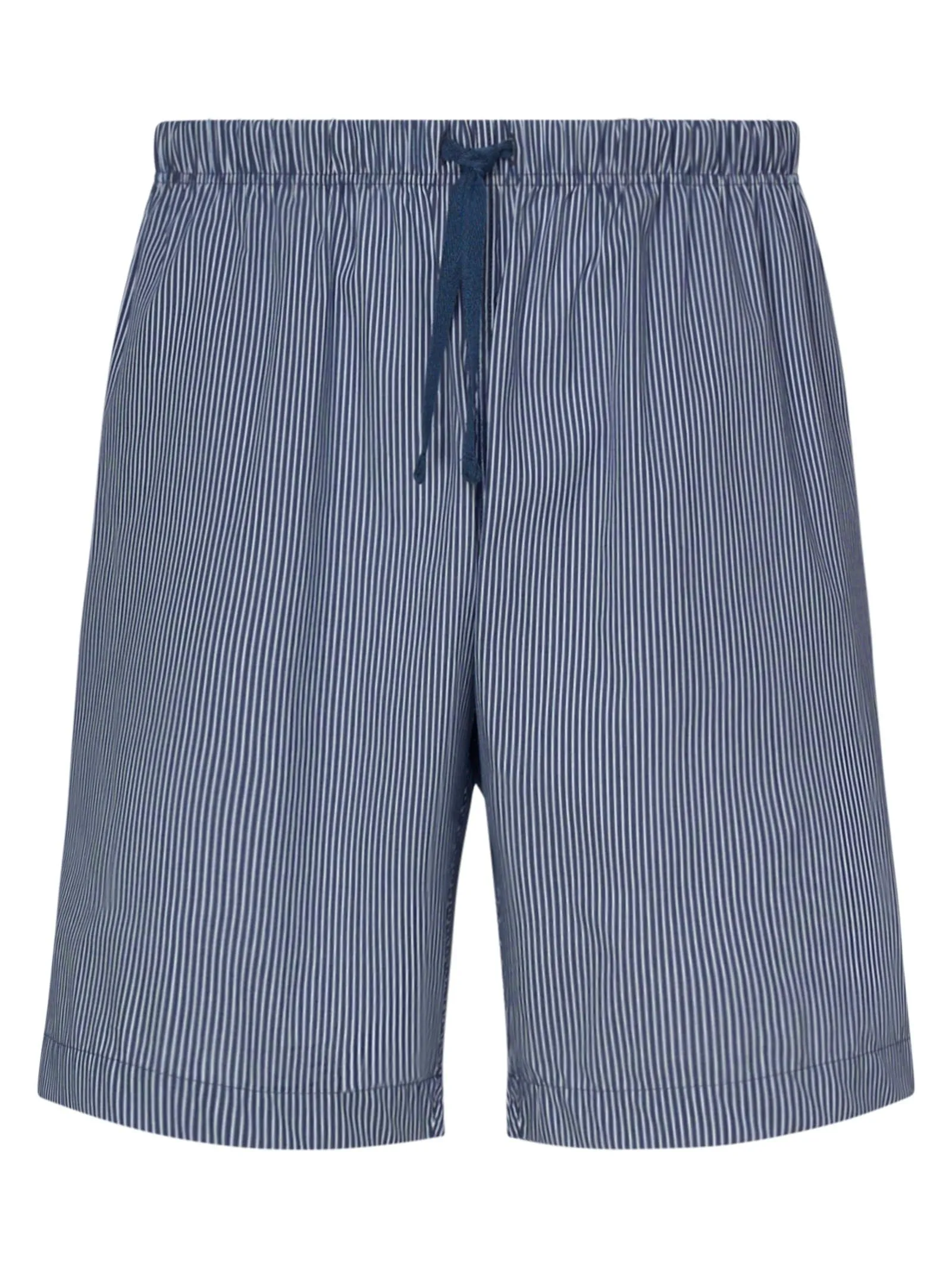 Pantaloncino corto in navetta di cotone - Fant. Sodalite Blue