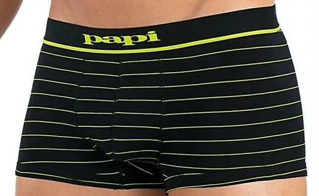 Papi Cotton Stretch Brazilian Trunk For Men 3-Pack