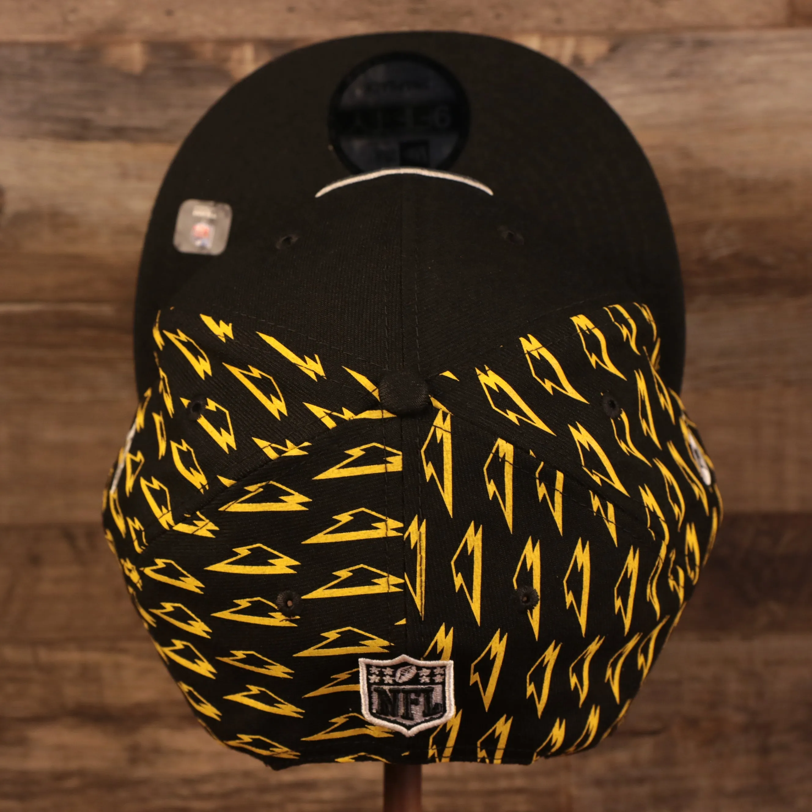 Pittsburgh Steelers x Gatorade Black 9Fifty Yellow Bottom Snapback