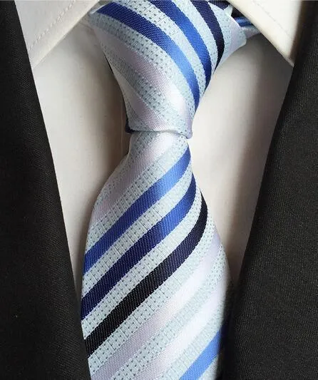 Plaid Striped Silk Men Neckties