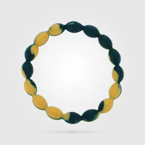 Power Band Football Bracelet | Green And Gold